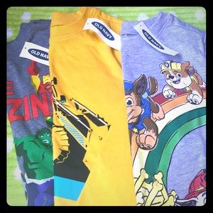 🌟🌟🌟3 brand new boy T-shirts from Old Navy🌟🌟🌟